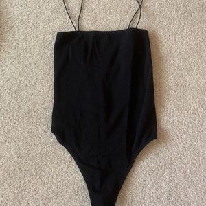 PacSun Basics Black Bodysuit